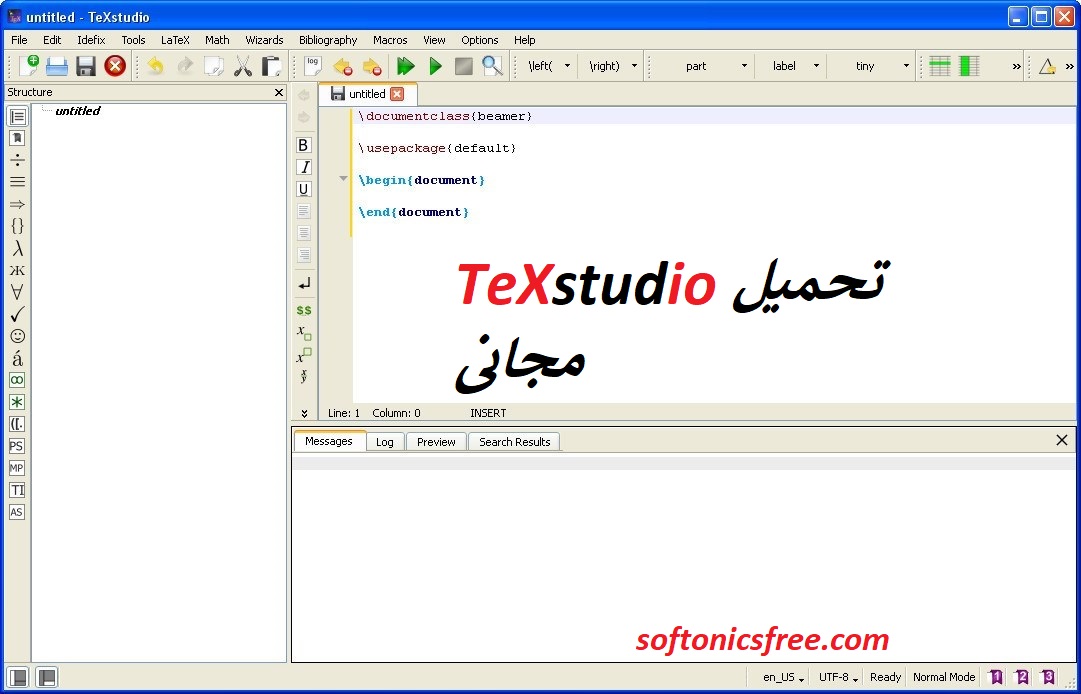 TeXstudioتحميل مجاني