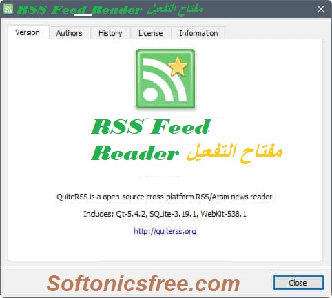 RSS Feed Reader مفتاح التفعيل